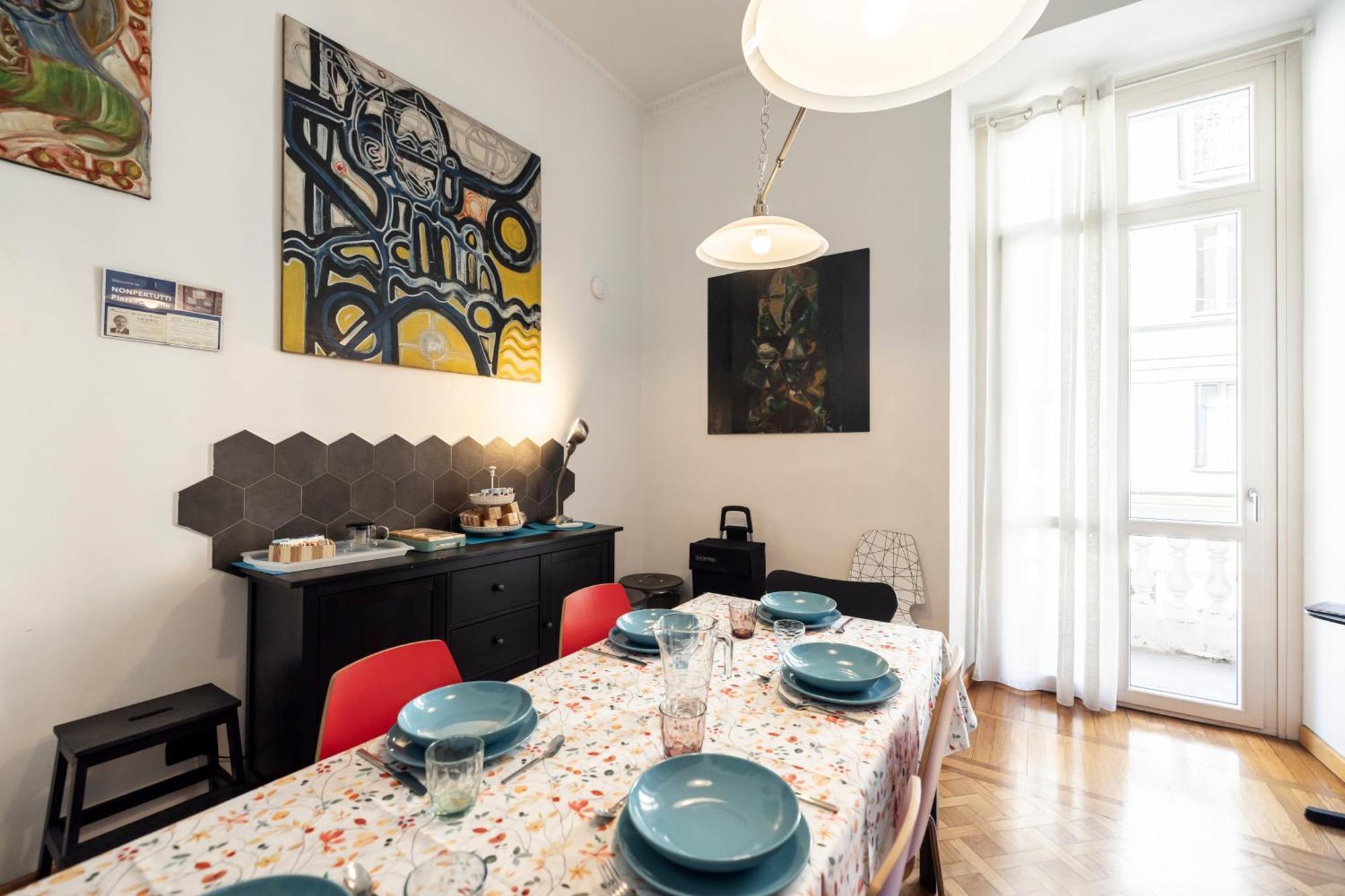 Nonpertutti Piazza Castello Accessibile Senior Famiglie Apartment Turin Ngoại thất bức ảnh